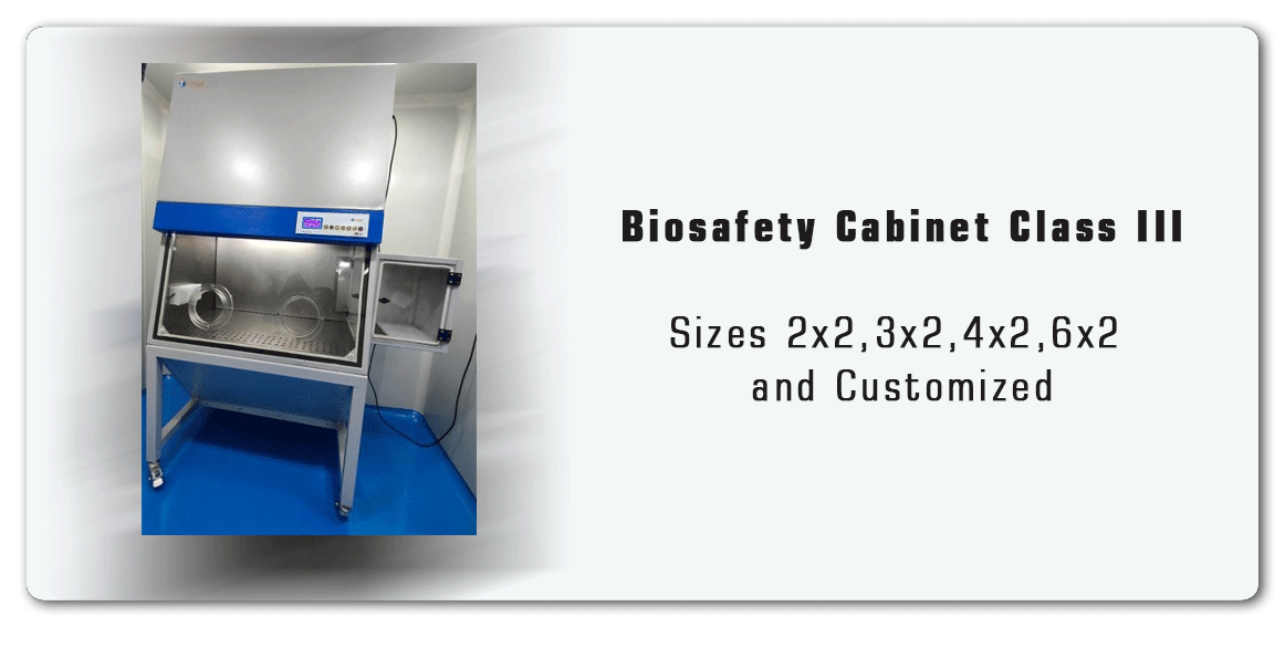 Biosafety Cabinet Class III Manufacture by Imset