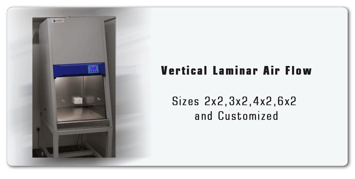Vertical Laminar Air Flow | Sizes 2x2,3x2,6x2 and Customized | Imset